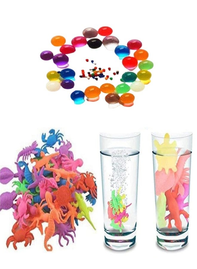 FULLFILLS Magic Crystal Water Growing Animals (100 Piece), Kid - Image 2
